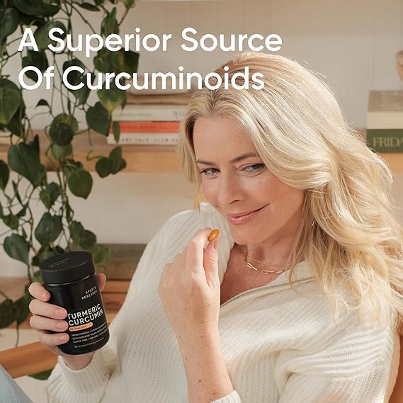 Sports Research® Turmeric Curcumin C3 Complex® w/BioPerine Black Pepper Extract & Organic Coconut Oil - Standardized 95% Curcuminoids · Non-GMO · Gluten Free - 120 Count Softgels - Image 3